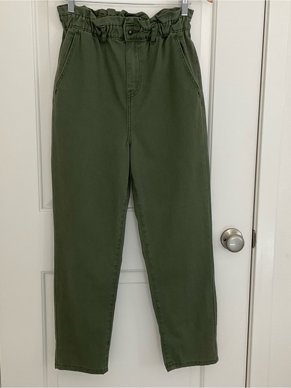7 For All Mankind Paperbag Waist Cargo Pants 28